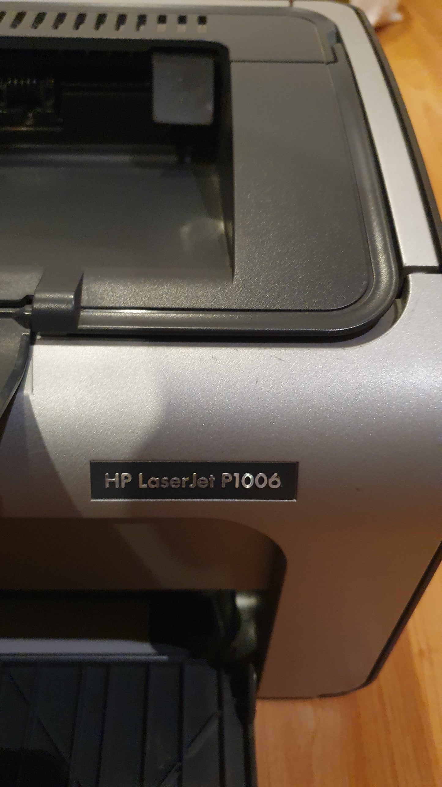 HP LaserJet P1006 Black and Gray Monochrome Laser Printer - Used