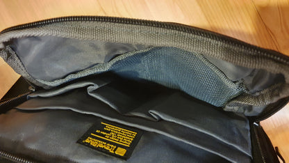 Travel Blue Black Crossbody Bag