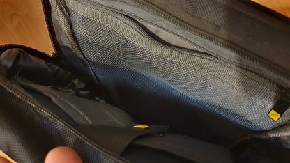 Travel Blue Black Crossbody Bag