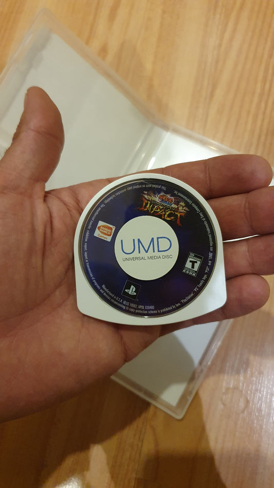Naruto Shippuden Ultimate Ninja Impact Bandai Namco PSP Video Game - Used