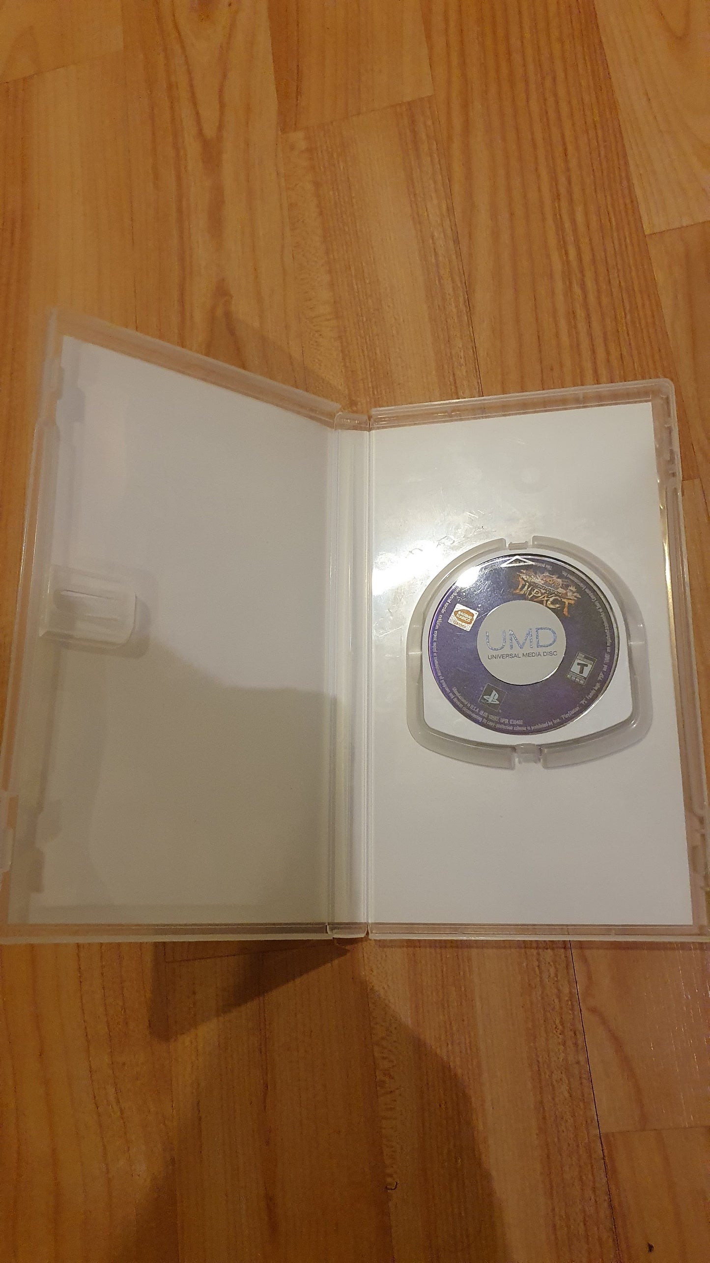 Naruto Shippuden Ultimate Ninja Impact Bandai Namco PSP Video Game - Used