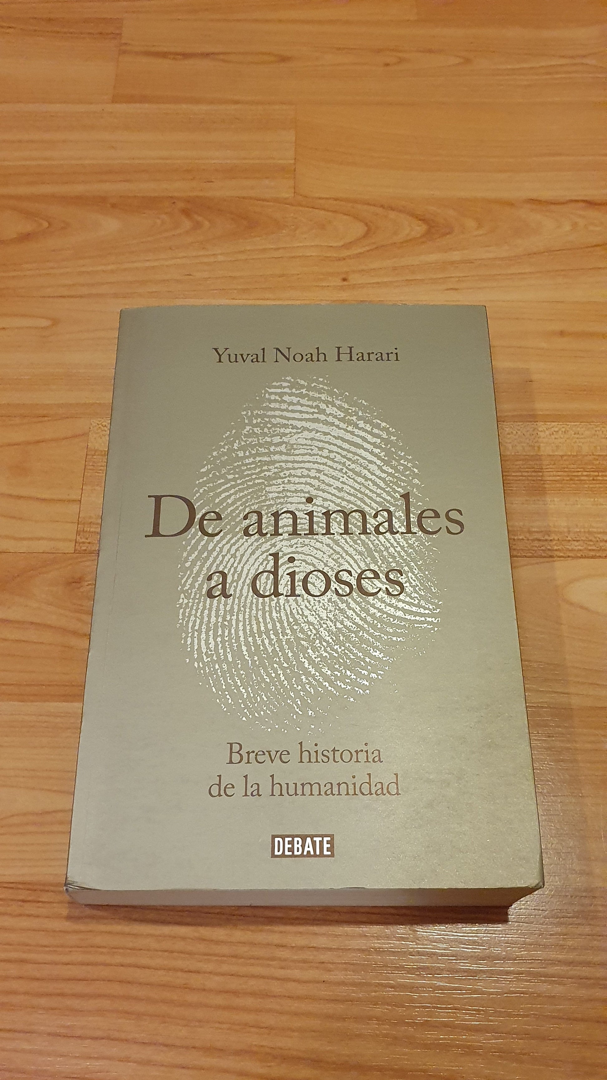 De animales a dioses: Breve historia de la humanidad Yuval Noah Harari - Usado Vista Principal
