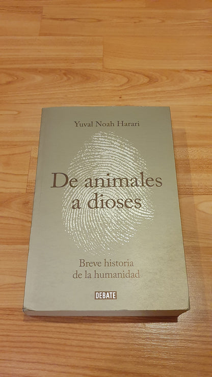 De animales a dioses: Breve historia de la humanidad Yuval Noah Harari - Usado Vista Principal