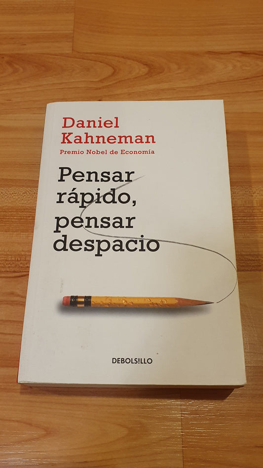 Pensar rápido, pensar despacio Daniel Kahneman - Usado Vista Principal