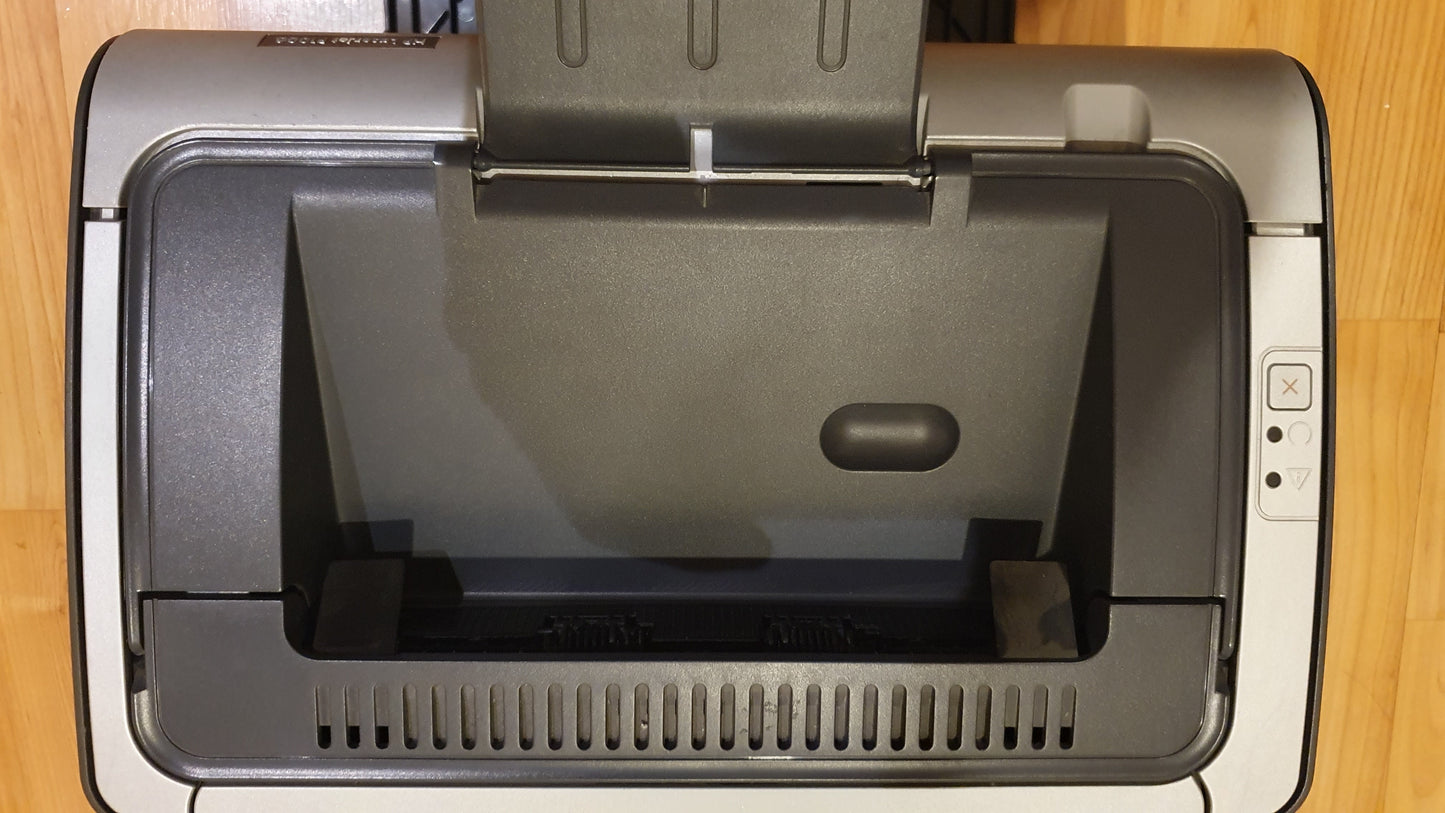 HP LaserJet P1006 Black and Gray Monochrome Laser Printer - Used