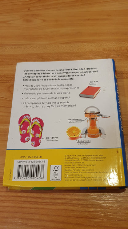 German-Spanish Visual Dictionary NGV - very little use