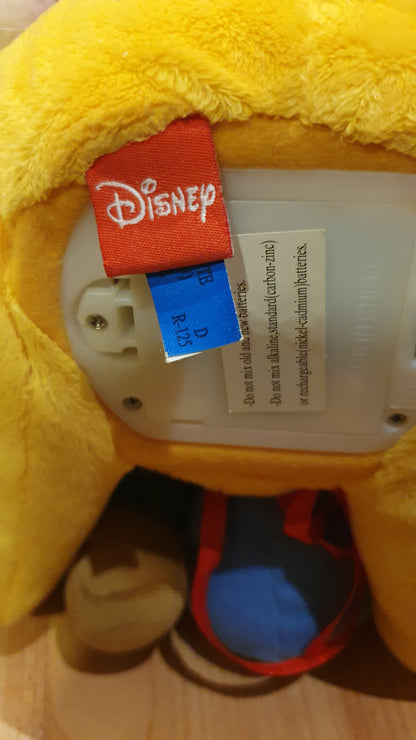 Original Disney Winnie the Pooh Christmas plush with movement and music. Never been used.
