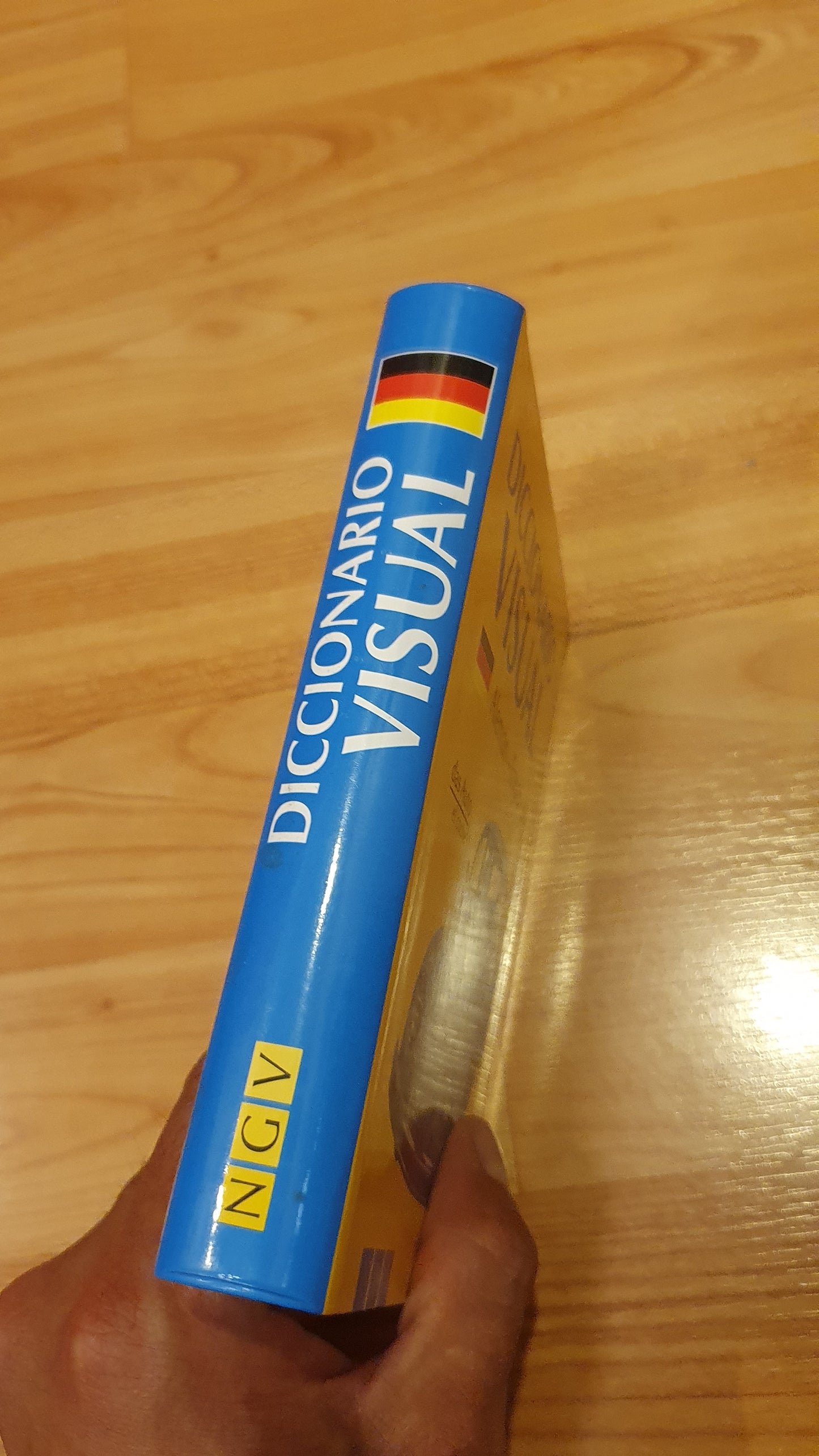 German-Spanish Visual Dictionary NGV - very little use