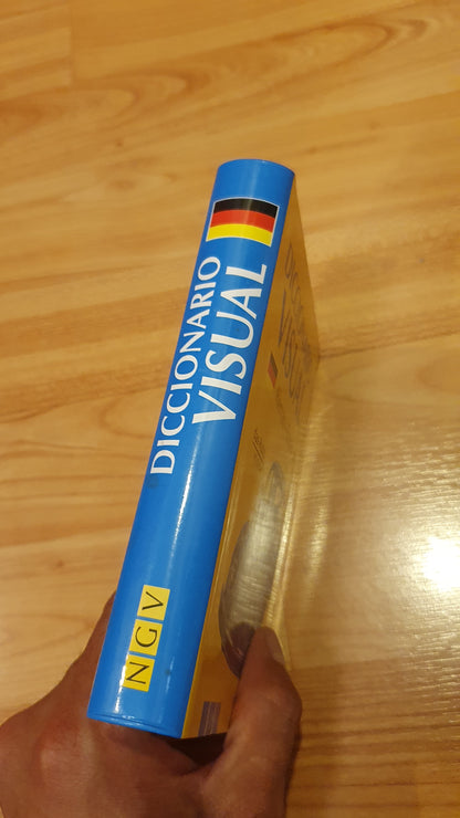 German-Spanish Visual Dictionary NGV - very little use